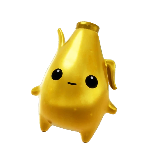 Gold Peeky Peely Sprite