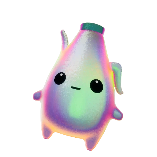Holofoil Peeky Peely Sprite